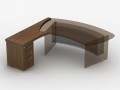 Приставний стіл з тумбою з файловою шухлядою 23СТ43L/44R