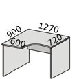 Стіл кутовий Б209